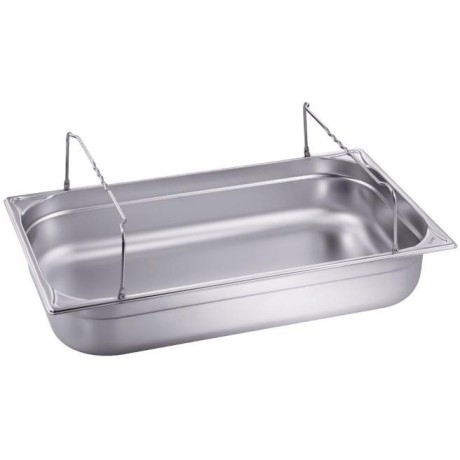 Gastronádoba se sklápěcími úchyty GN 1/1 100 mm