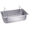 Gastronádoba se sklápěcími úchyty GN 1/1 150 mm