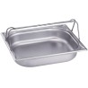 Gastronádoba se sklápěcími úchyty GN 1/2 065 mm