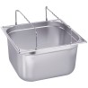 Gastronádoba se sklápěcími úchyty GN 2/3 200 mm
