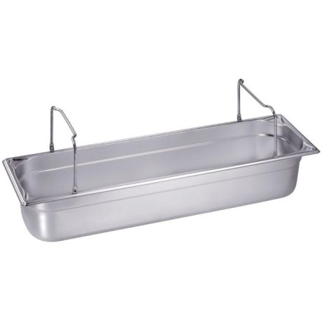 Gastronádoba se sklápěcími úchyty GN 2/4 100 mm