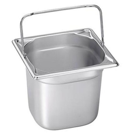 Gastronádoba se sklápěcími úchyty GN 1/6 100 mm