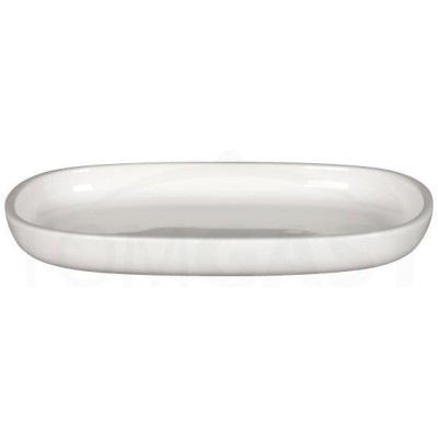 RAK Talíř oválný 22,5 cm – bílý | RAK-EAOP23