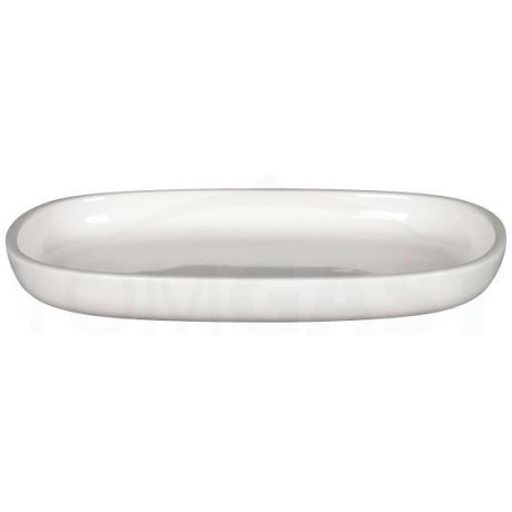 RAK Talíř oválný 22,5 cm – bílý | RAK-EAOP23