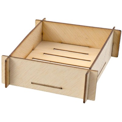 Bedýnka bambusová 8 × 8 cm (6 ks)