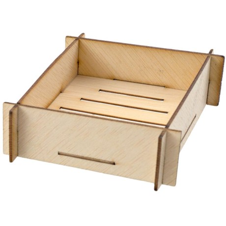 Bedýnka bambusová 8 × 8 cm (6 ks)