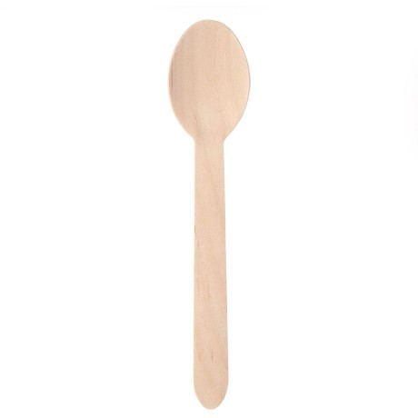 Lžíce dřevěná 16 cm (100 ks)