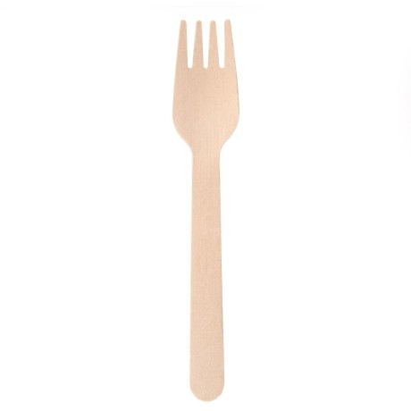 Vidlička dřevěná 16 cm (100 ks)