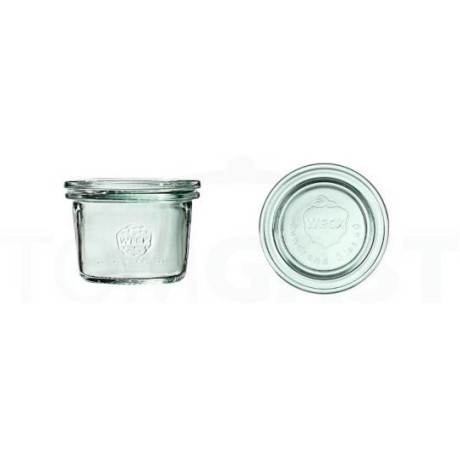 Sklenice WECK Mini Sturz 80 ml s víčkem 12 ks