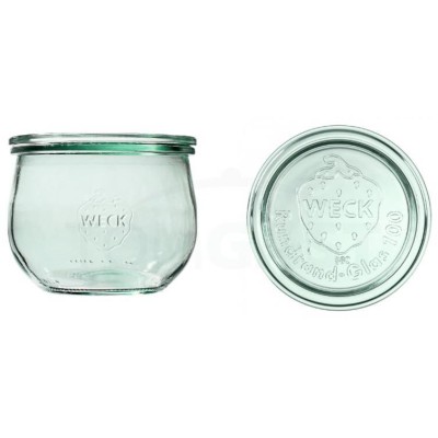 Sklenice WECK Tulip 580 ml s víčkem 6 ks