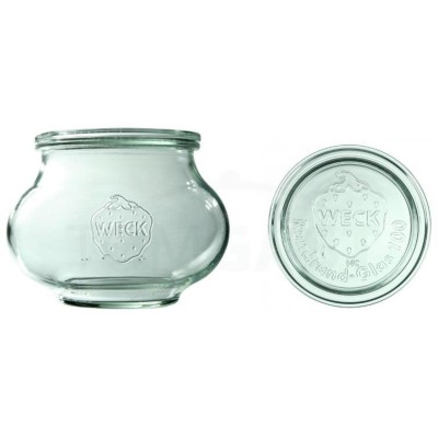 Sklenice WECK Selská 1062 ml s víčkem 4 ks
