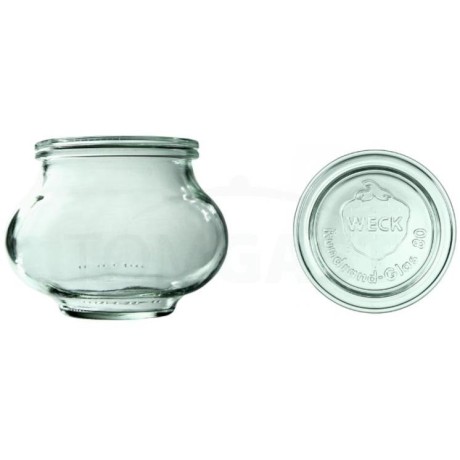 Sklenice WECK Selská 560 ml s víčkem 6 ks