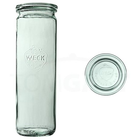 Sklenice WECK Cylindric 600 ml s víčkem 6 ks