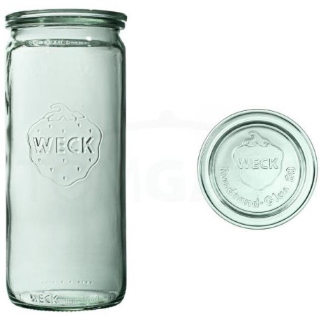 Sklenice WECK Cylindric 1040 ml s víčkem 6 ks