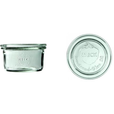 Sklenice WECK Sturz 165 ml s víčkem 12 ks