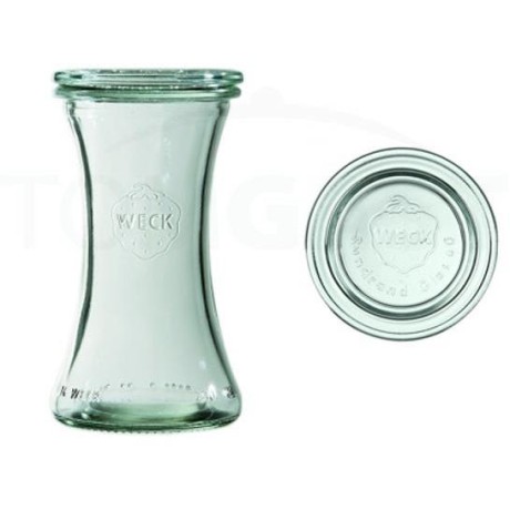 Sklenice WECK Delikates 200 ml s víčkem 6 ks