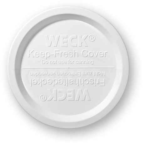 Víčko plastové Keep Fresh ke sklenicím WECK 120 mm, 5 ks