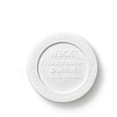 Víčko palstové Keep Fresh ke sklenicím WECK 60 mm, 5 ks