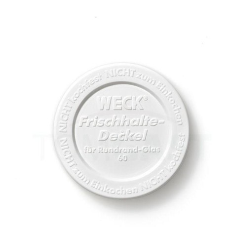 Víčko palstové Keep Fresh ke sklenicím WECK 60 mm, 5 ks