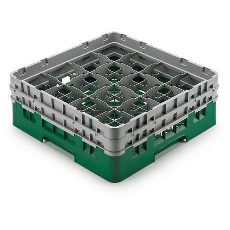 Koš Camrack 16 pozic, výška sklenice 25,8 cm - Zelená