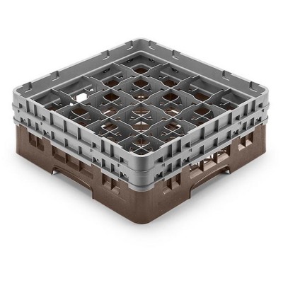 Koš Camrack 16 pozic, výška sklenice 25,8 cm - Hnědá