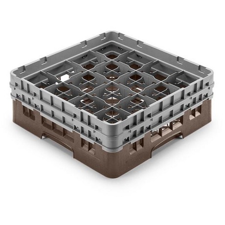 Koš Camrack 16 pozic, výška sklenice 25,8 cm - Hnědá