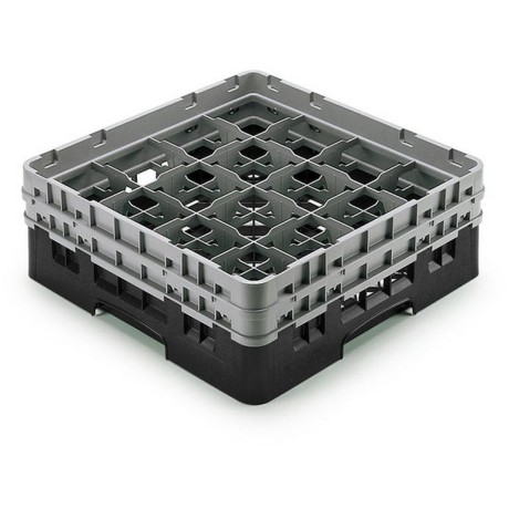 Koš Camrack 16 pozic, výška sklenice 25,8 cm - Černá