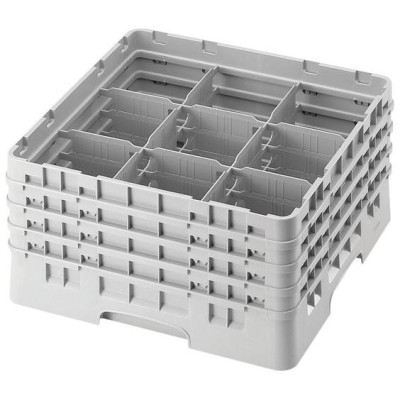 Koš Camrack 9 pozic, výška sklenice 30 cm - Bílá