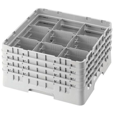 Koš Camrack 9 pozic, výška sklenice 30 cm - Bílá