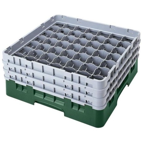 Koš Camrack 49 pozic, výška sklenice 9 cm - Zelená