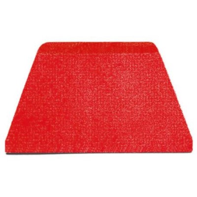Cukrářská karta polypropylenová 216 × 128 mm, červená