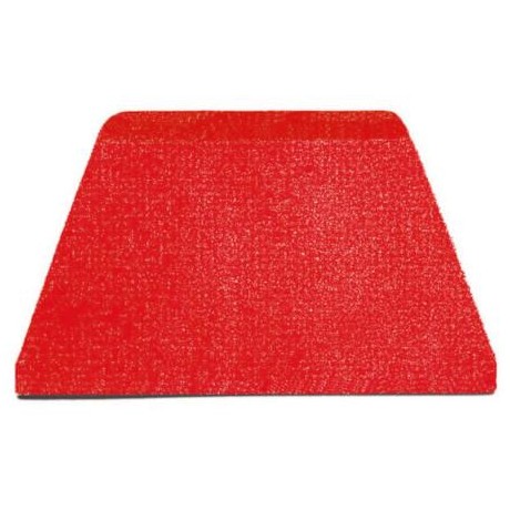 Cukrářská karta polypropylenová 216 × 128 mm, červená