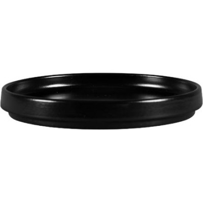 RAK Nordic talíř mělký bez okraje pr. 16 cm, černý | RAK-NOLD16BKM