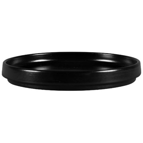 RAK Nordic talíř mělký bez okraje pr. 16 cm, černý | RAK-NOLD16BKM