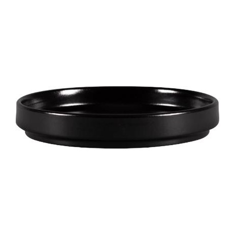 RAK Nordic talíř mělký bez okraje pr. 14 cm, černý | RAK-NOLD14BKM