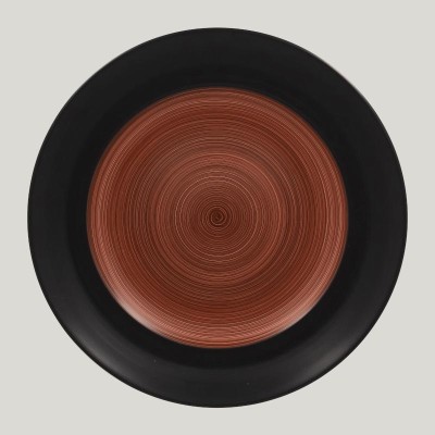 RAK Trinidad talíř mělký pr. 31 cm, hnědý | RAK-TRCLFP31BW