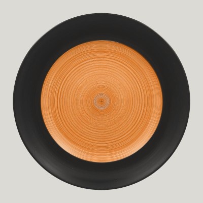 RAK Trinidad talíř mělký pr. 31 cm, oranžový | RAK-TRCLFP31BC