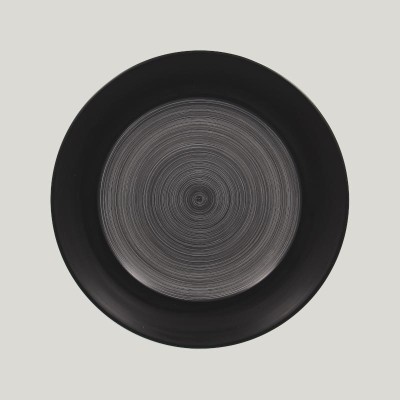 RAK Trinidad talíř mělký pr. 27 cm, šedý | RAK-TRCLFP27BG