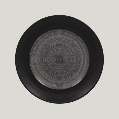 RAK Trinidad talíř mělký pr. 27 cm, šedý | RAK-TRCLFP27BG