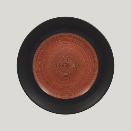RAK Trinidad talíř mělký pr. 27 cm, hnědý | RAK-TRCLFP27BW