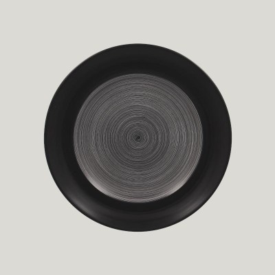 RAK Trinidad talíř mělký pr. 24 cm, šedý | RAK-TRCLFP24BG
