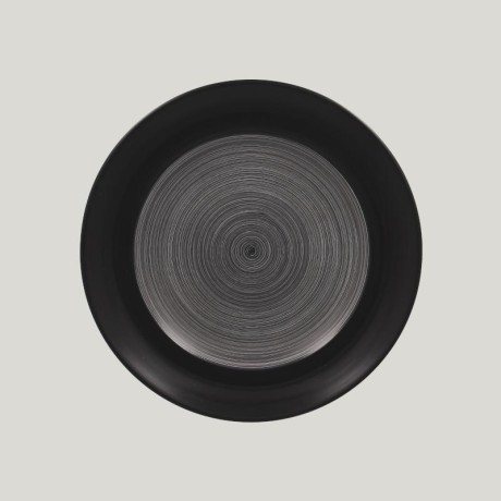 RAK Trinidad talíř mělký pr. 24 cm, šedý | RAK-TRCLFP24BG