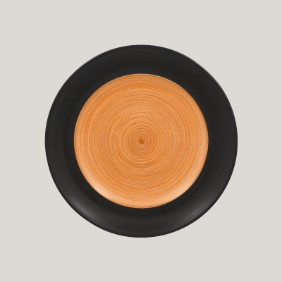 RAK Trinidad talíř mělký pr. 24 cm, oranžový | RAK-TRCLFP24BC