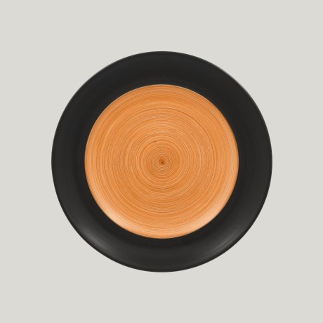RAK Trinidad talíř mělký pr. 24 cm, oranžový | RAK-TRCLFP24BC