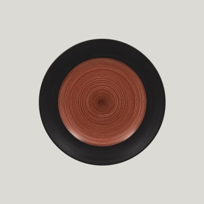 RAK Trinidad talíř mělký pr. 21 cm, hnědý | RAK-TRCLFP21BW