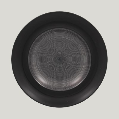 RAK Trinidad talíř hluboký s hranou pr. 30 cm, šedý | RAK-TRCLDP30BG
