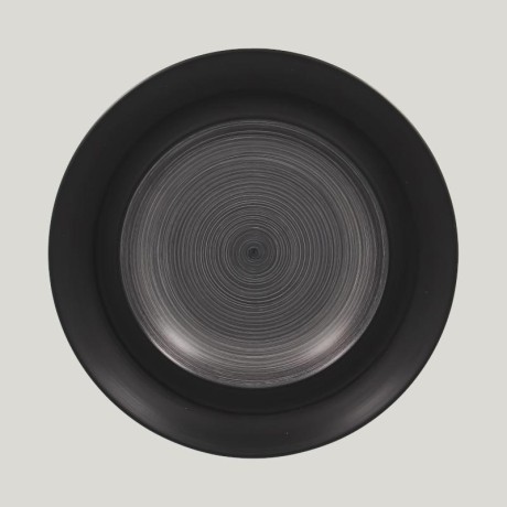 RAK Trinidad talíř hluboký s hranou pr. 30 cm, šedý | RAK-TRCLDP30BG