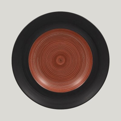 RAK Trinidad talíř hluboký s hranou pr. 30 cm, hnědý | RAK-TRCLDP30BW
