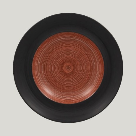 RAK Trinidad talíř hluboký s hranou pr. 30 cm, hnědý | RAK-TRCLDP30BW