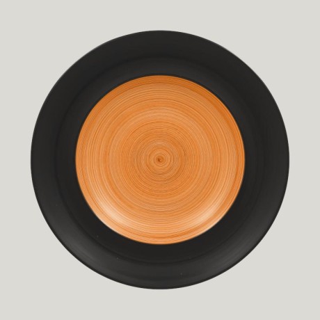RAK Trinidad talíř hluboký s hranou pr. 30 cm, oranžový | RAK-TRCLDP30BC
